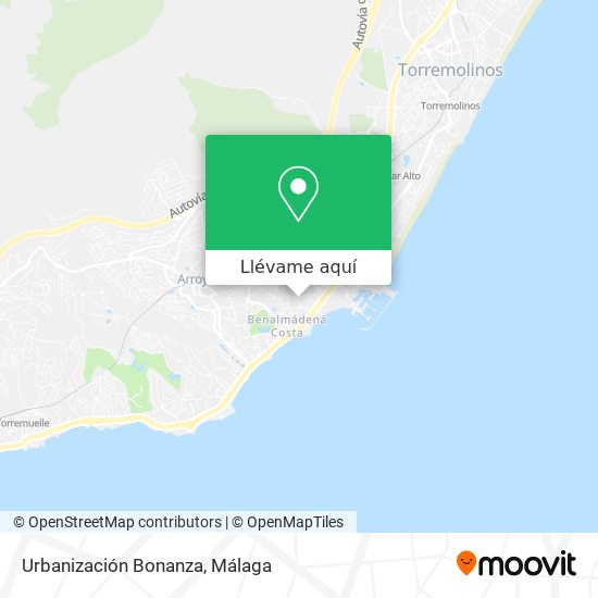 Mapa Urbanización Bonanza