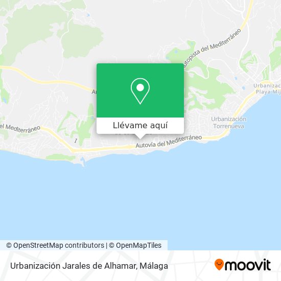 Mapa Urbanización Jarales de Alhamar