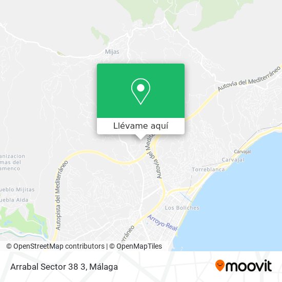 Mapa Arrabal Sector 38 3