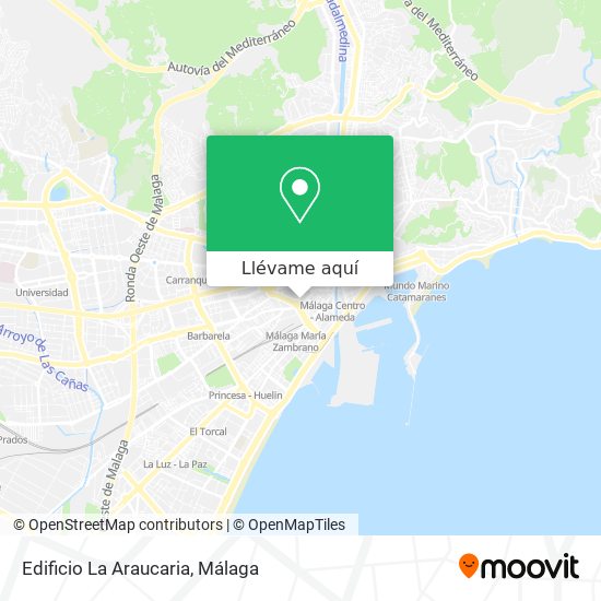 Mapa Edificio La Araucaria