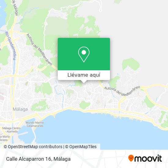 Mapa Calle Alcaparron 16