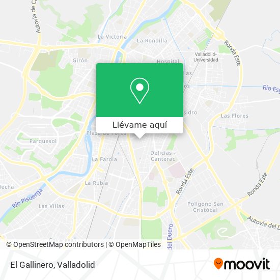 Mapa El Gallinero