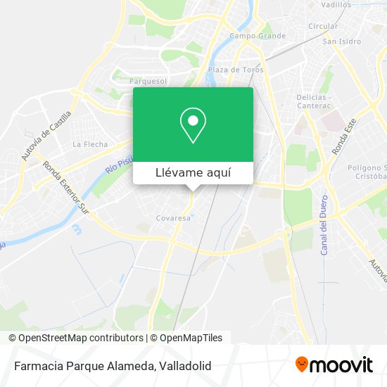 Mapa Farmacia Parque Alameda