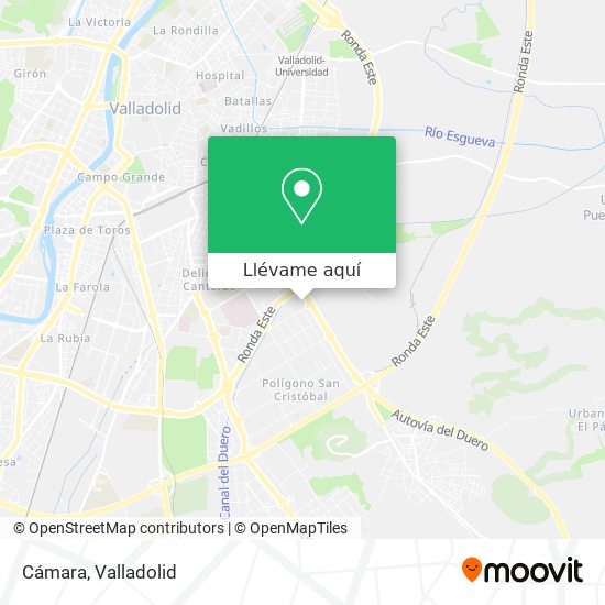 Mapa Cámara