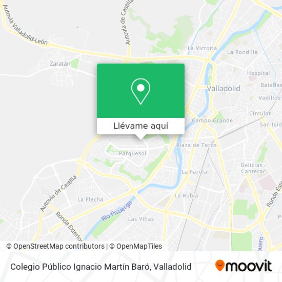 Mapa Colegio Público Ignacio Martín Baró