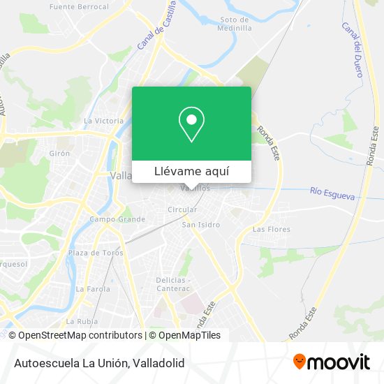 Mapa Autoescuela La Unión