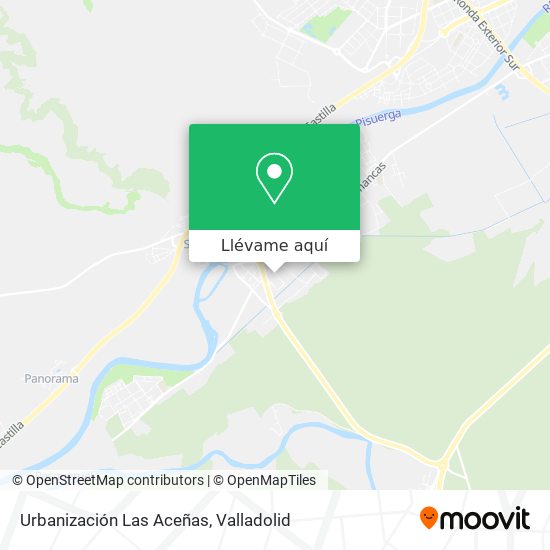 Mapa Urbanización Las Aceñas