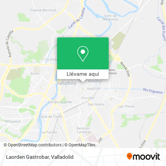 Mapa Laorden Gastrobar