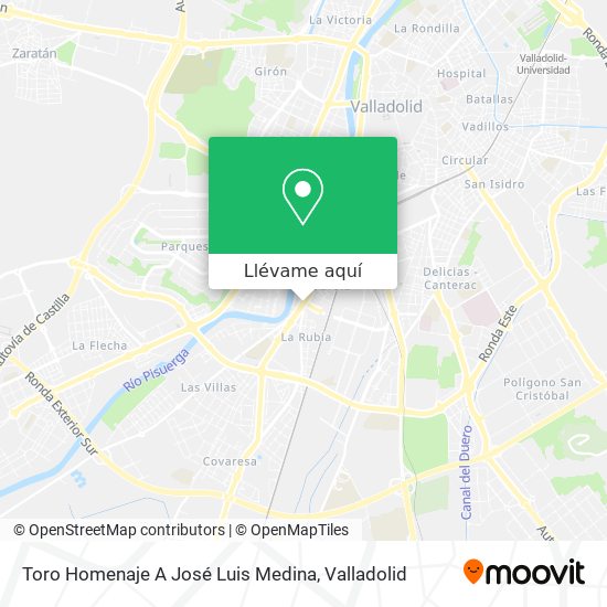 Mapa Toro Homenaje A José Luis Medina