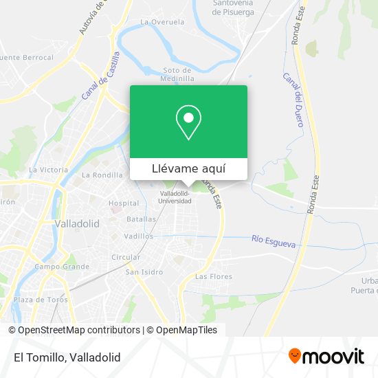 Mapa El Tomillo