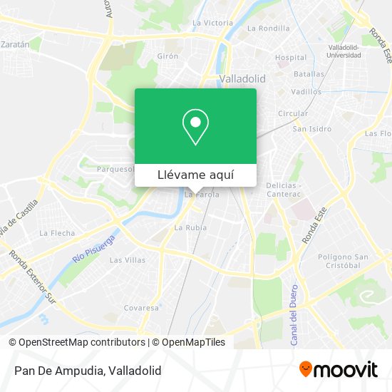 Mapa Pan De Ampudia