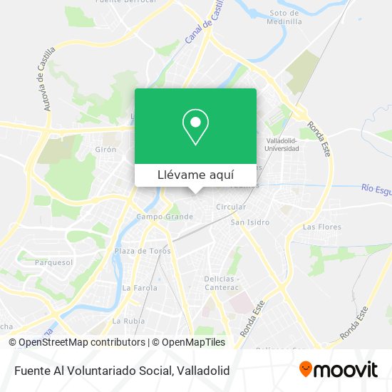 Mapa Fuente Al Voluntariado Social