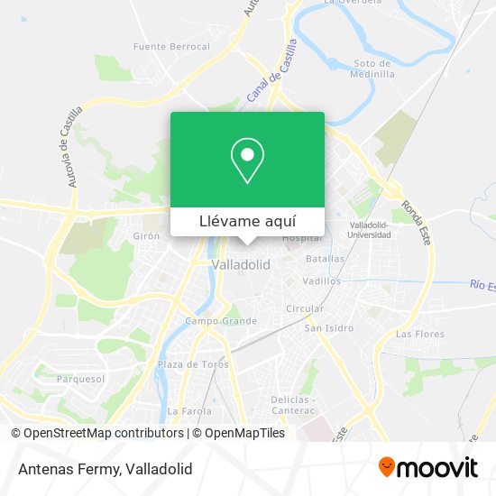 Mapa Antenas Fermy