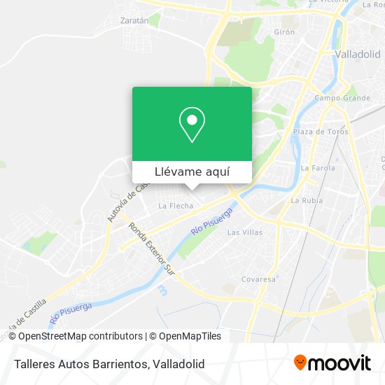 Mapa Talleres Autos Barrientos