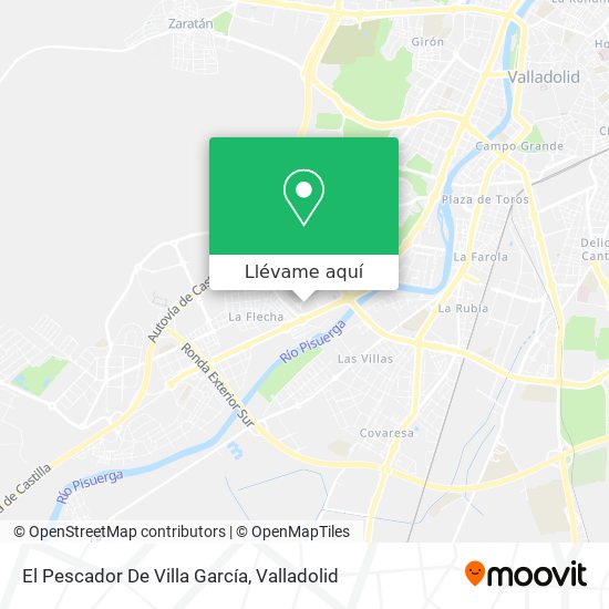 Mapa El Pescador De Villa García