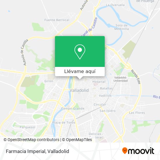 Mapa Farmacia Imperial