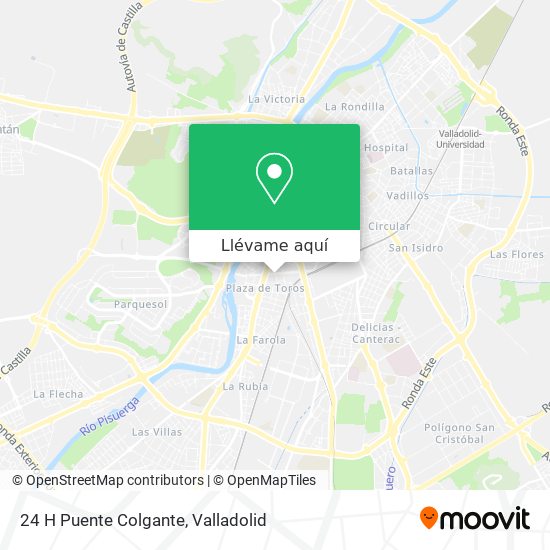 Mapa 24 H Puente Colgante