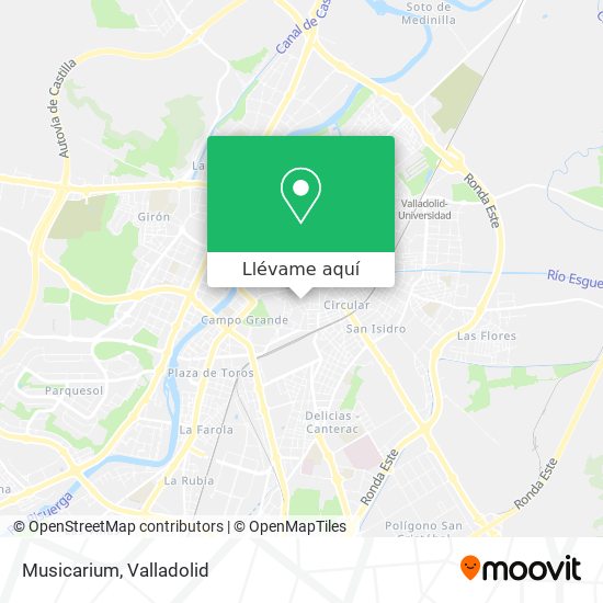 Mapa Musicarium