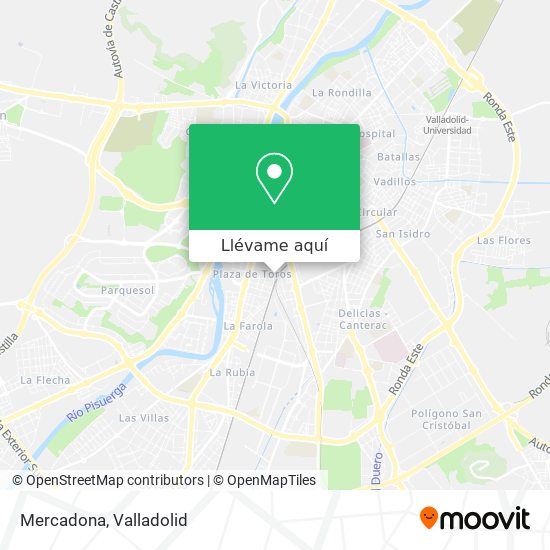 Mapa Mercadona