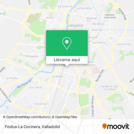 Mapa Findus-La Cocinera