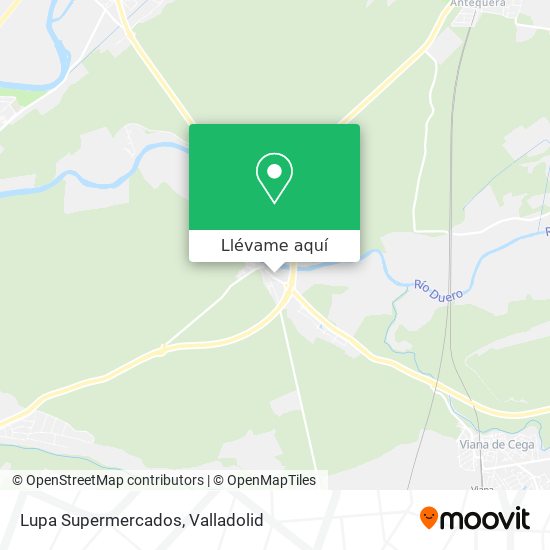 Mapa Lupa Supermercados