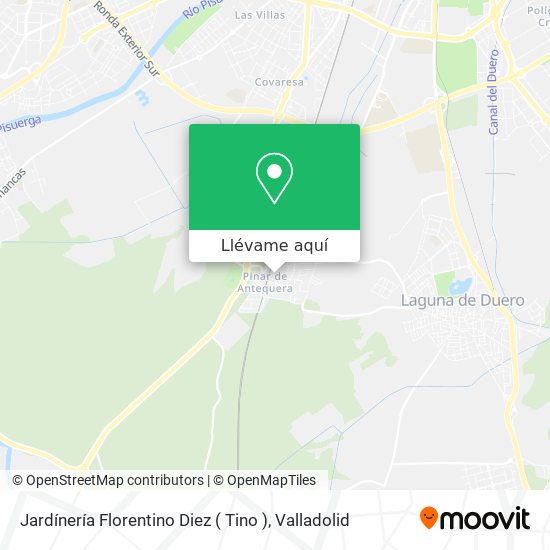 Mapa Jardínería Florentino Diez ( Tino )
