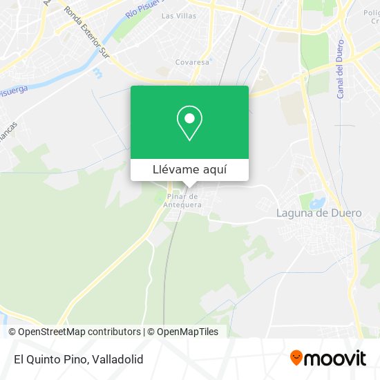 Mapa El Quinto Pino