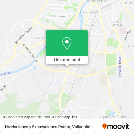 Mapa Nivelaciones y Excavaciones Pastor