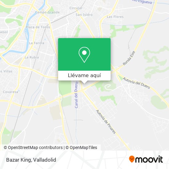 Mapa Bazar King