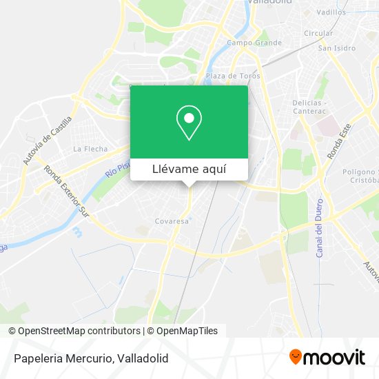 Mapa Papeleria Mercurio