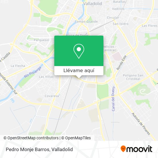 Mapa Pedro Monje Barros