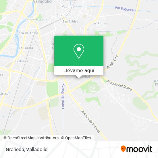Mapa Grañeda