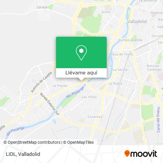 Mapa LIDL