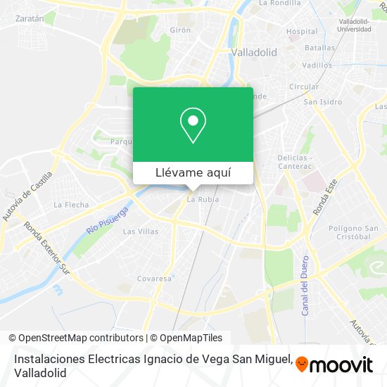 Mapa Instalaciones Electricas Ignacio de Vega San Miguel