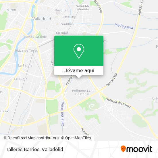 Mapa Talleres Barrios
