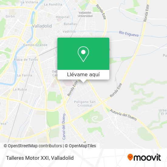 Mapa Talleres Motor XXI