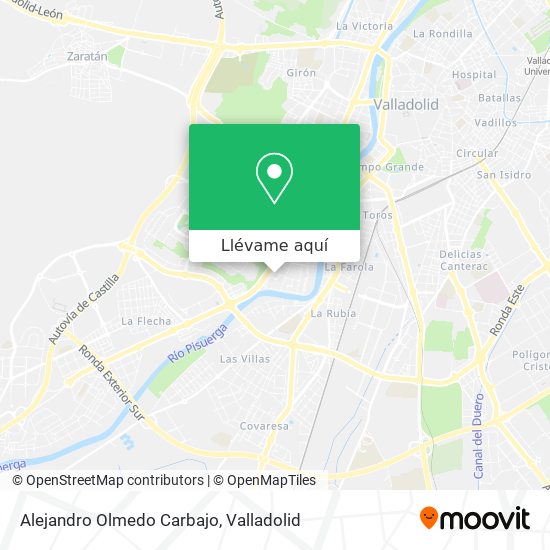 Mapa Alejandro Olmedo Carbajo