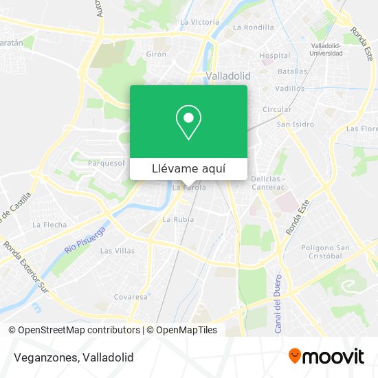 Mapa Veganzones