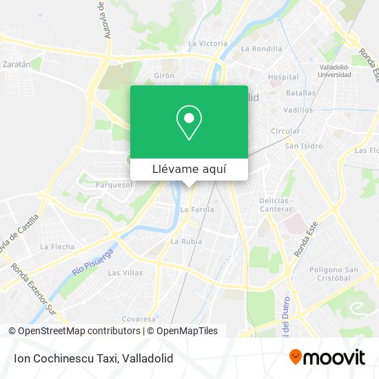 Mapa Ion Cochinescu Taxi