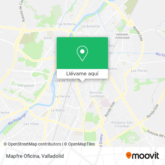 Mapa Mapfre Oficina