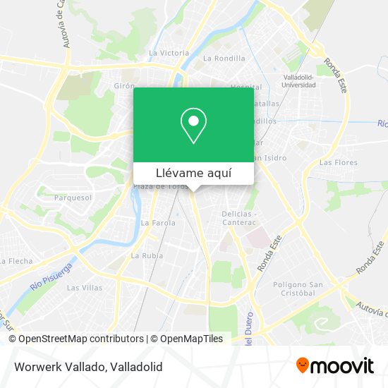Mapa Worwerk Vallado
