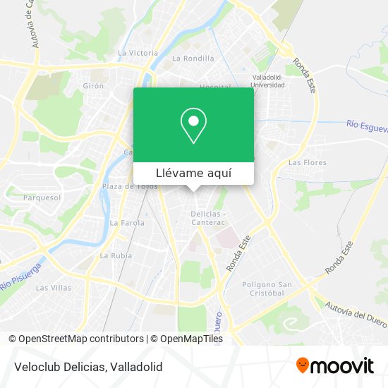 Mapa Veloclub Delicias