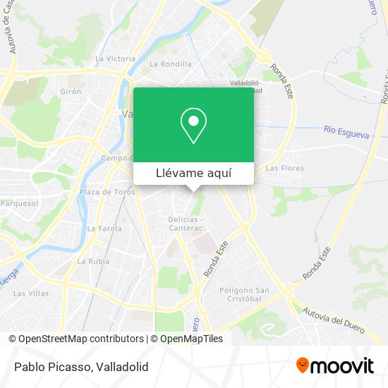 Mapa Pablo Picasso