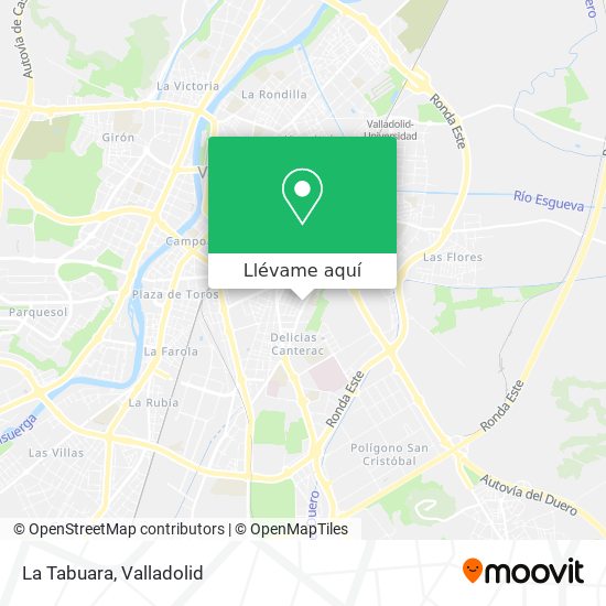 Mapa La Tabuara
