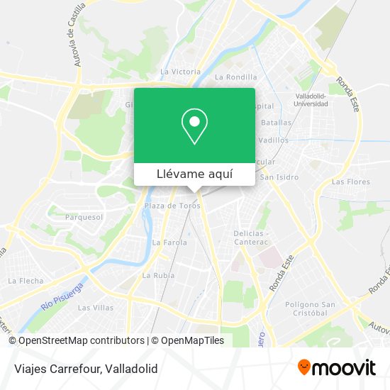 Mapa Viajes Carrefour