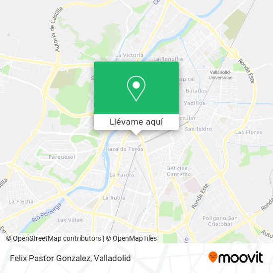 Mapa Felix Pastor Gonzalez