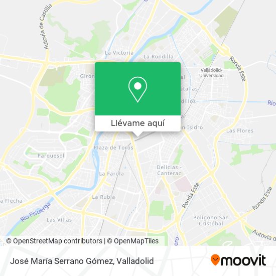 Mapa José María Serrano Gómez