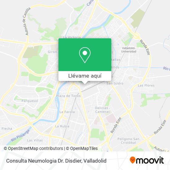 Mapa Consulta Neumologia Dr. Disdier