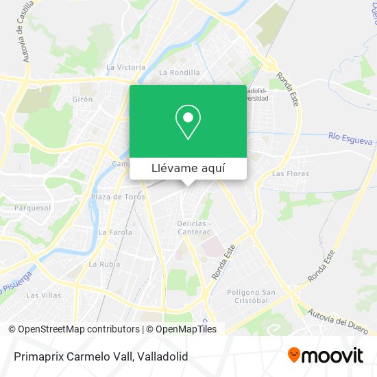 Mapa Primaprix Carmelo Vall