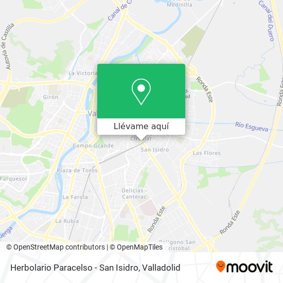 Mapa Herbolario Paracelso - San Isidro